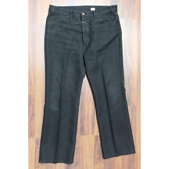 Levi's Other - Vintage Levi's 10517-6159 Western Dress Pants Black Mens 40x30 Black Tab